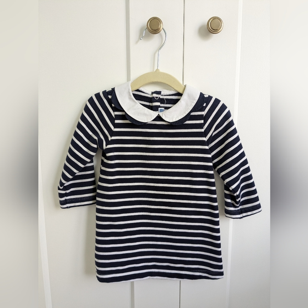 Jacadi Striped Dress, 18 Months
